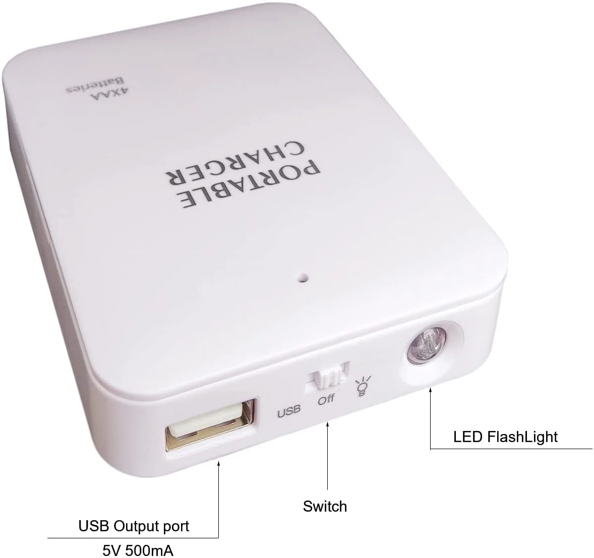 Portable AA Battery Travel Power Bank - Image 4