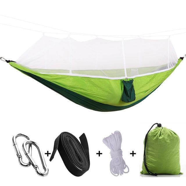 Portable Adventure Camping Outdoor Mosquito Net Hammock - Image 5