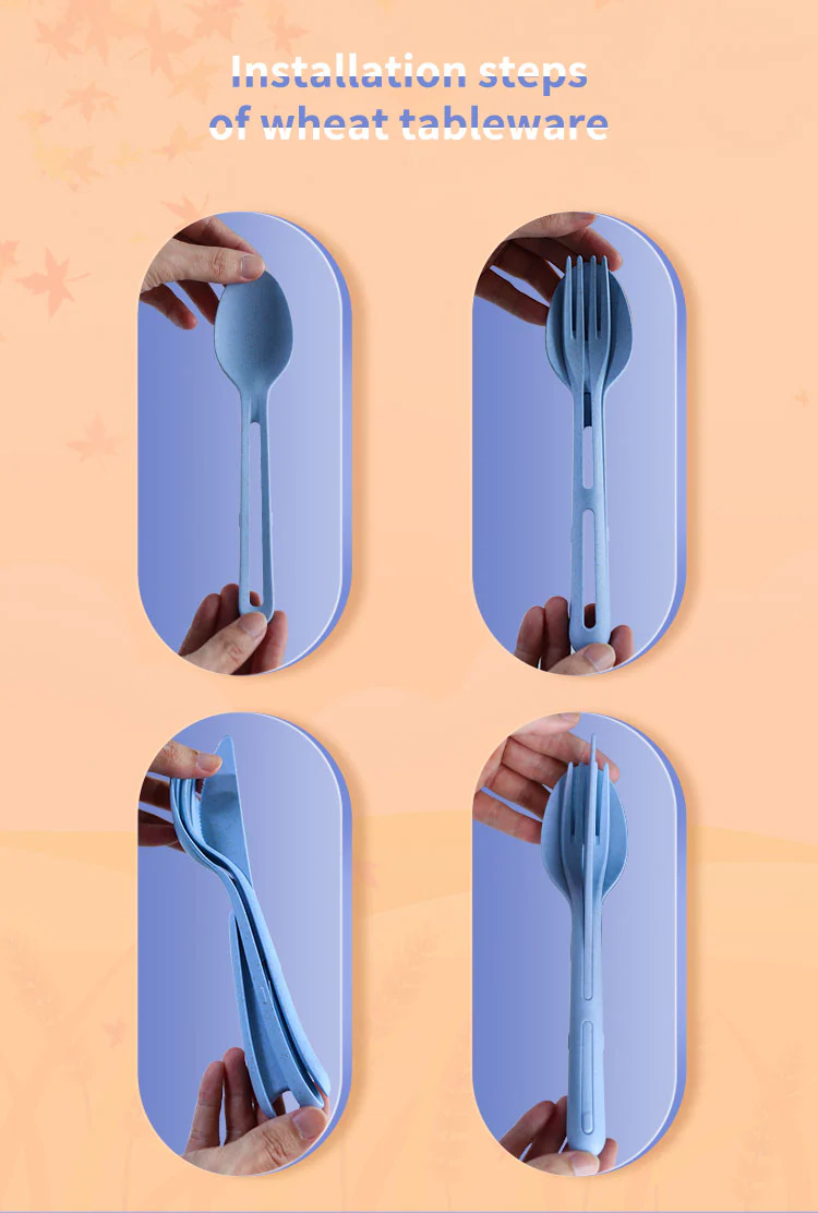 Portable All-in-one Travel Cutlery Set - Image 11
