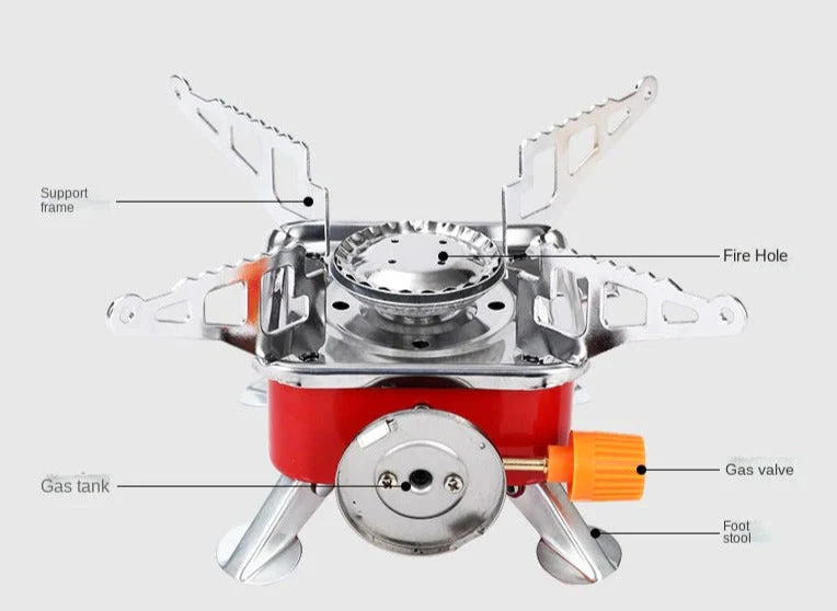 Portable Camping Travel Mini Gas Stove - Image 5