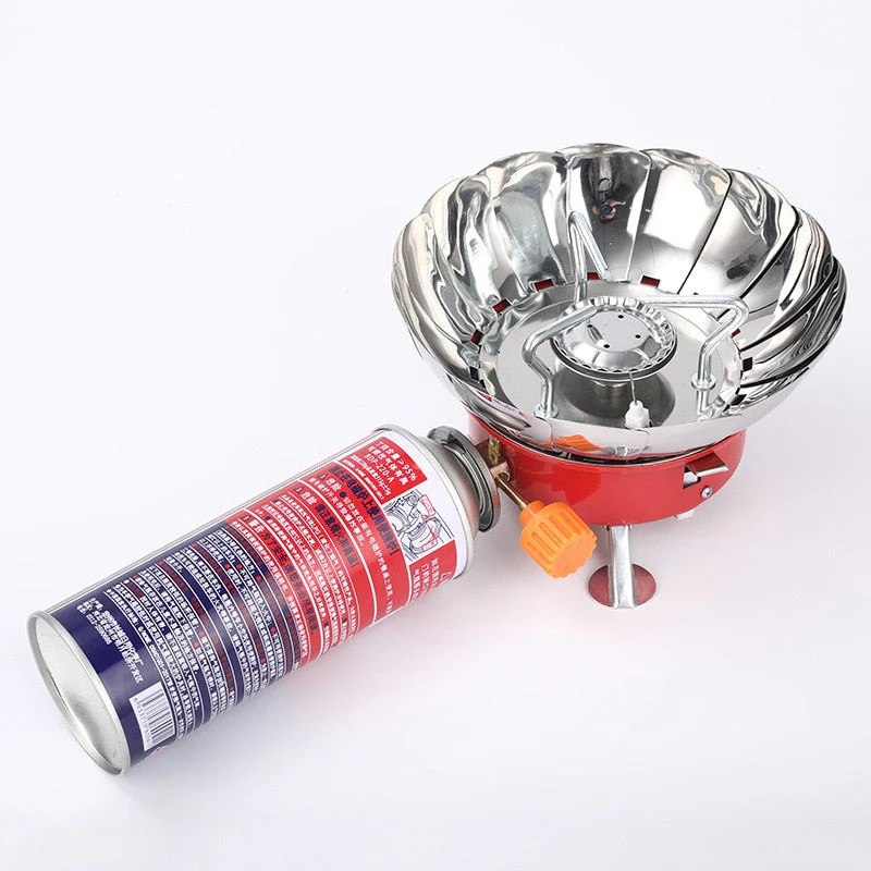 Portable Camping Travel Mini Gas Stove - Image 6
