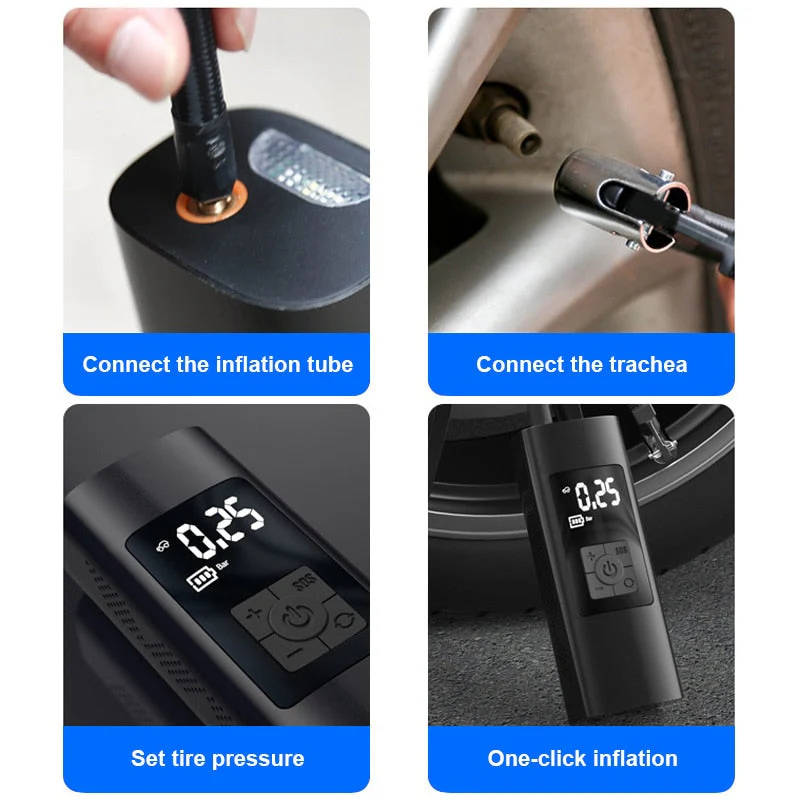Portable Car Cordless Air Pump - Image 6