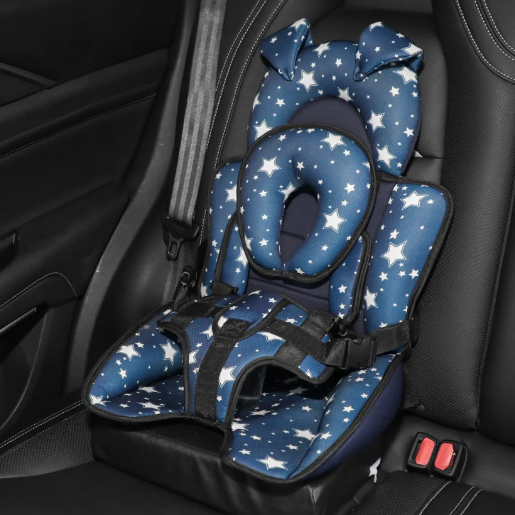 Portable Cartoon Baby Safety Car Seat - Image 10