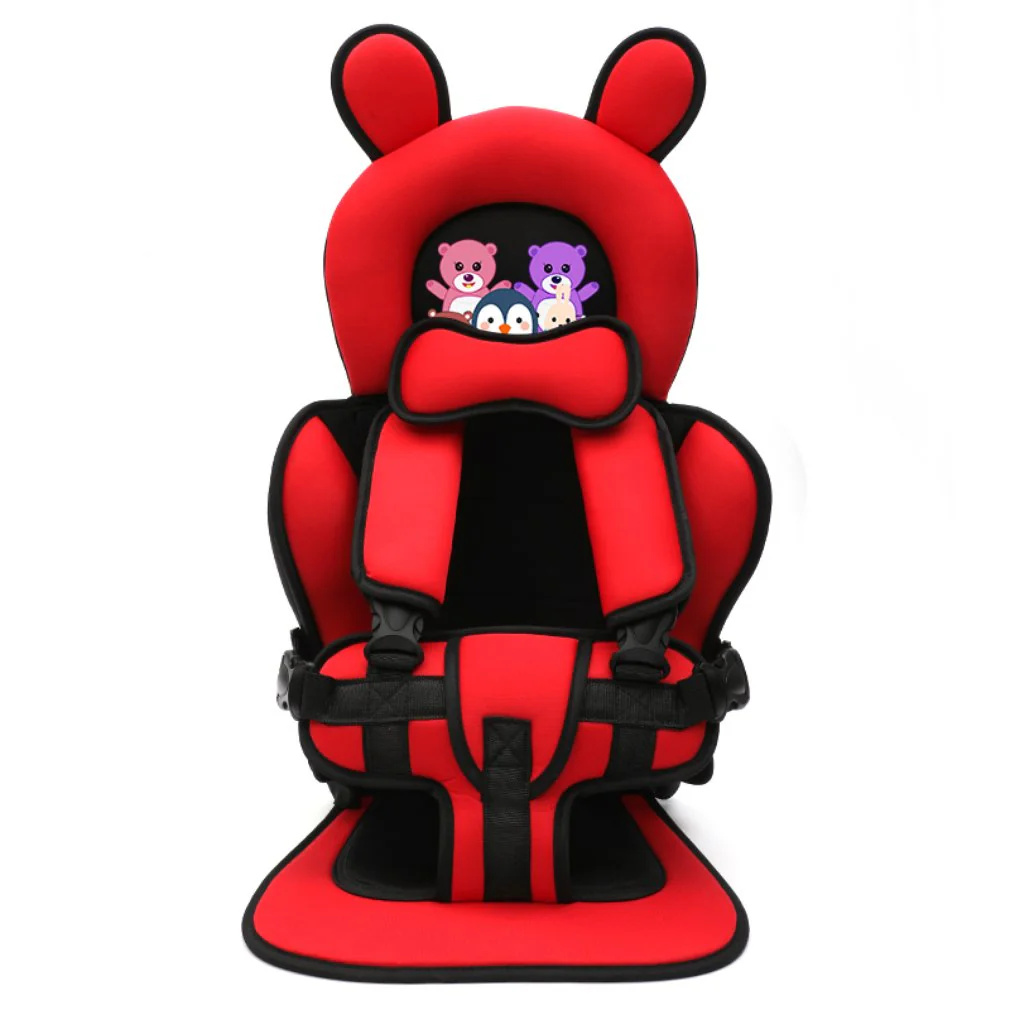 Portable Cartoon Baby Safety Car Seat - Image 13