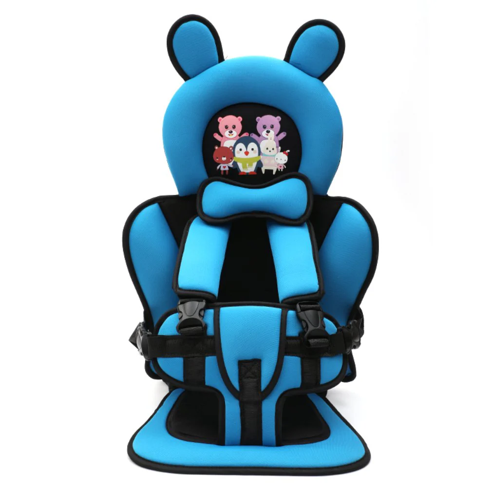 Portable Cartoon Baby Safety Car Seat - Image 2