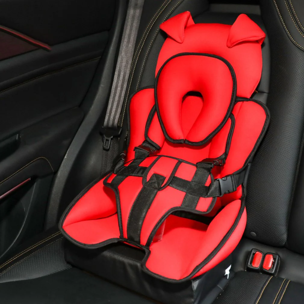 Portable Cartoon Baby Safety Car Seat - Image 3