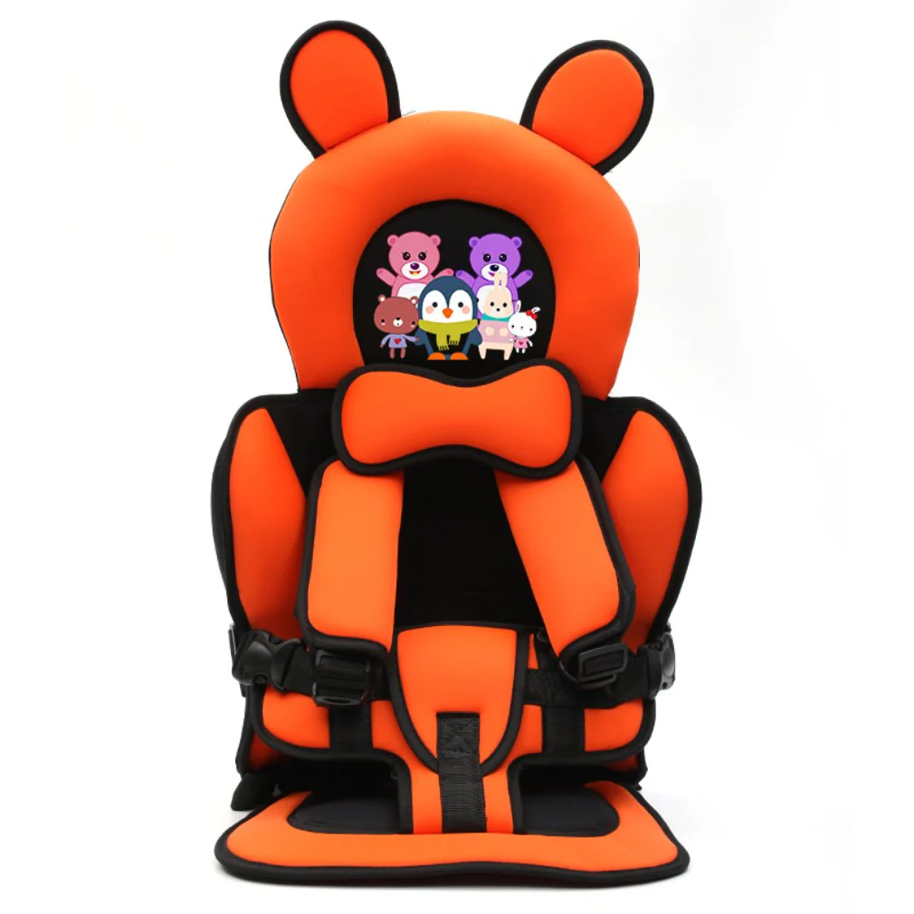 Portable Cartoon Baby Safety Car Seat - Image 7