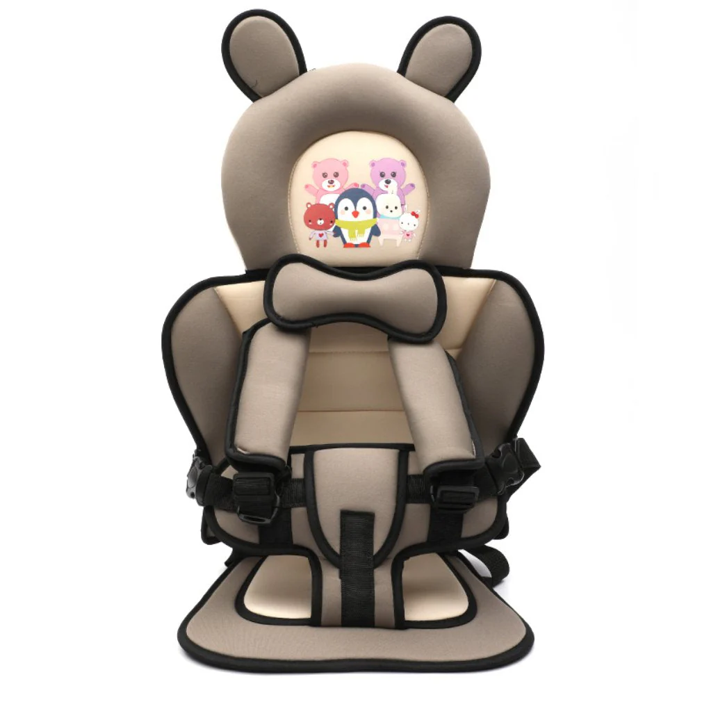 Portable Cartoon Baby Safety Car Seat - Image 9