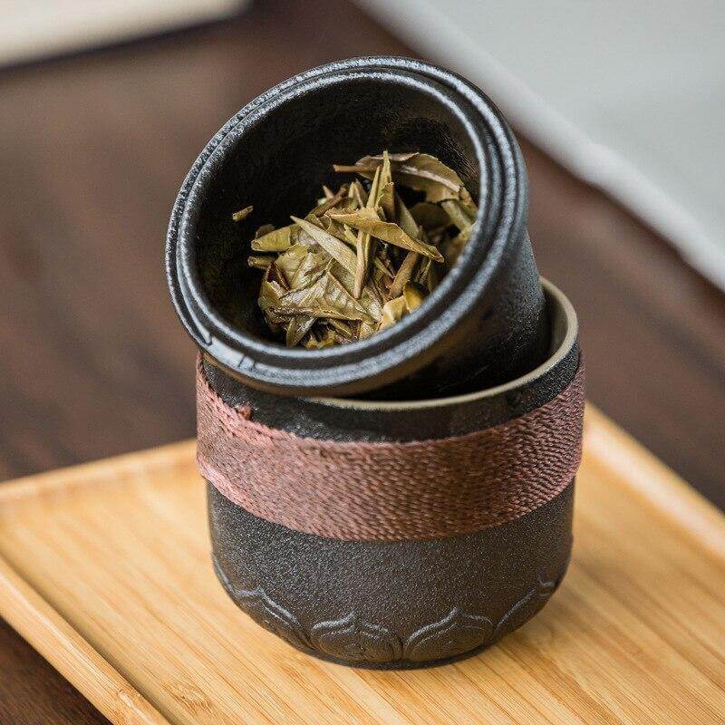 Portable Chinese Kung Fu Ceramic Tea Mug - Image 16