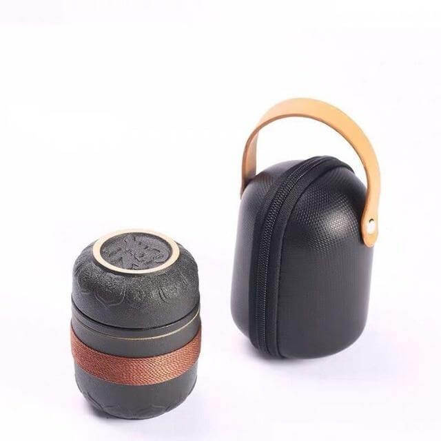 Portable Chinese Kung Fu Ceramic Tea Mug - Image 17