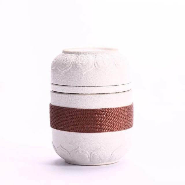 Portable Chinese Kung Fu Ceramic Tea Mug - Image 18