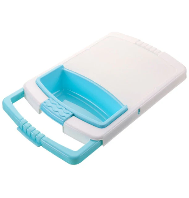 Portable Cutting Board Vegetable Drainer - Image 3