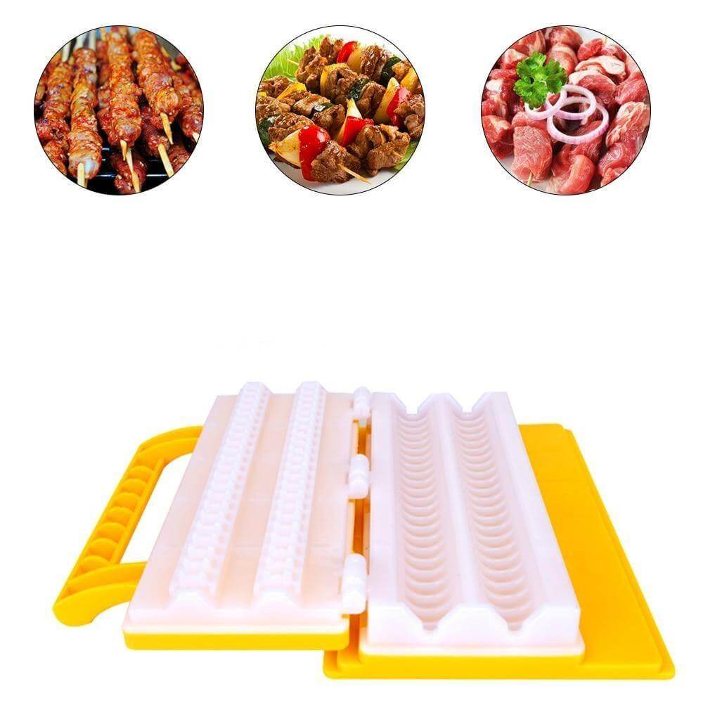 Portable Double BBQ Kebabs Maker - Image 2