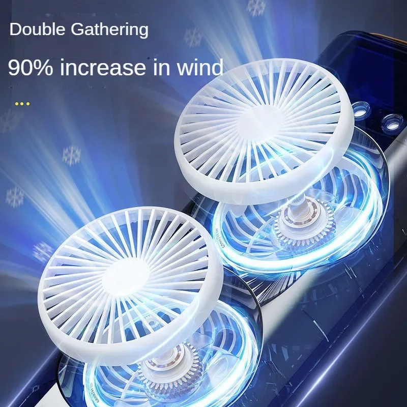 Portable Double Fan Cooling Spray Air Conditioning - Image 4