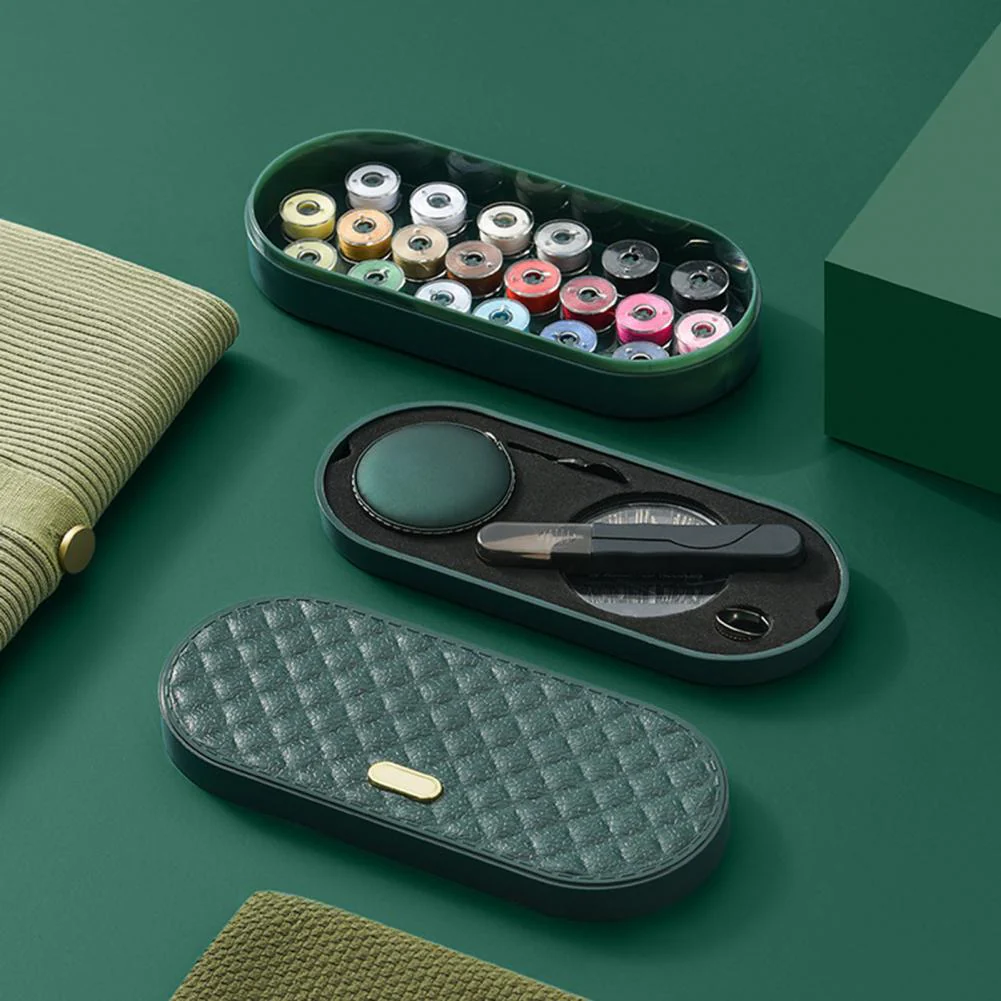 Portable Double-layer Sewing Box Set - Image 2