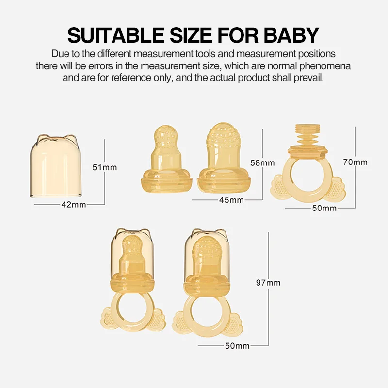 Portable Easy Feed Baby Fruit Nibble - Image 7