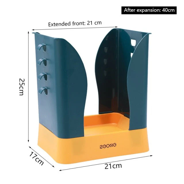 Portable Easy Pastel Trash Bag Holder - Image 11