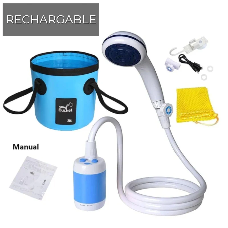 Portable Electric Outdoor Camping Shower Set - Image 10