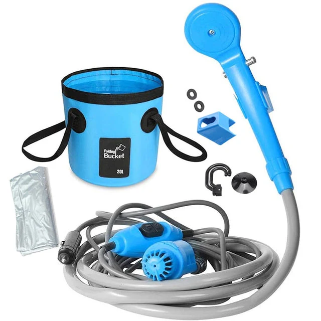 Portable Electric Pump Car Wash Set - Image 14