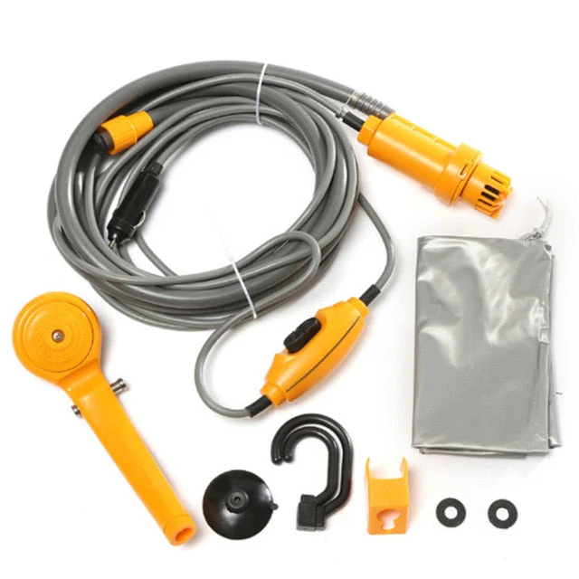Portable Electric Pump Car Wash Set - Image 9
