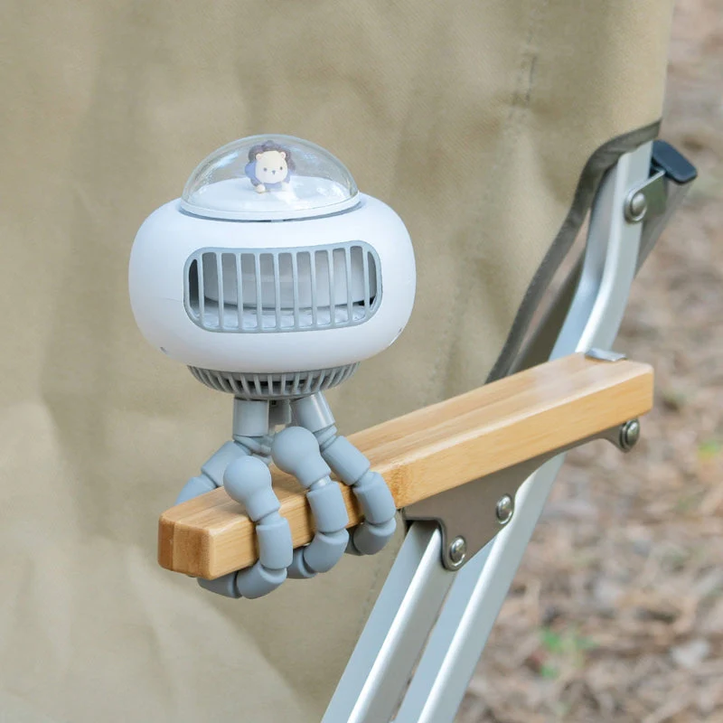 Portable Flexible Cute Baby Stroller Fan - Image 5