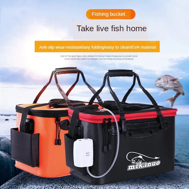 Portable Foldable Fishing Water Container - Image 12