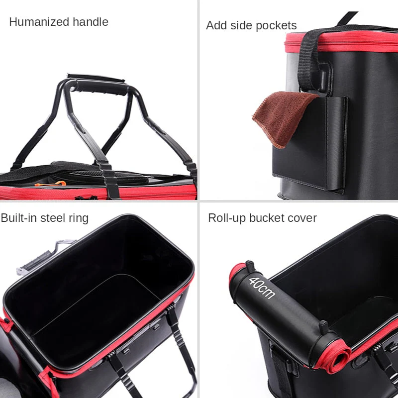 Portable Foldable Fishing Water Container - Image 14