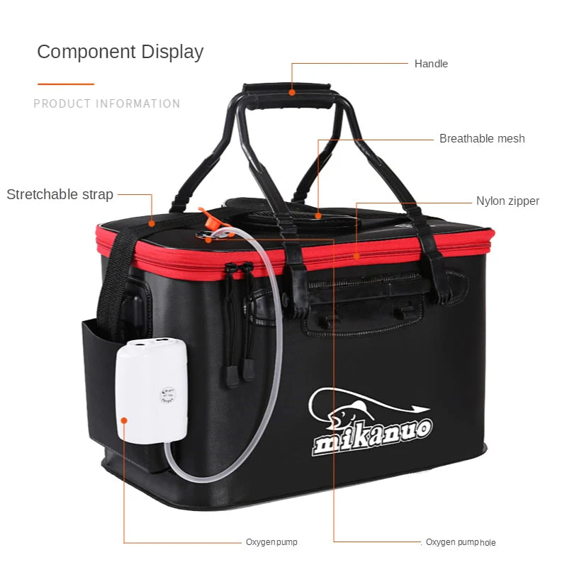 Portable Foldable Fishing Water Container - Image 19