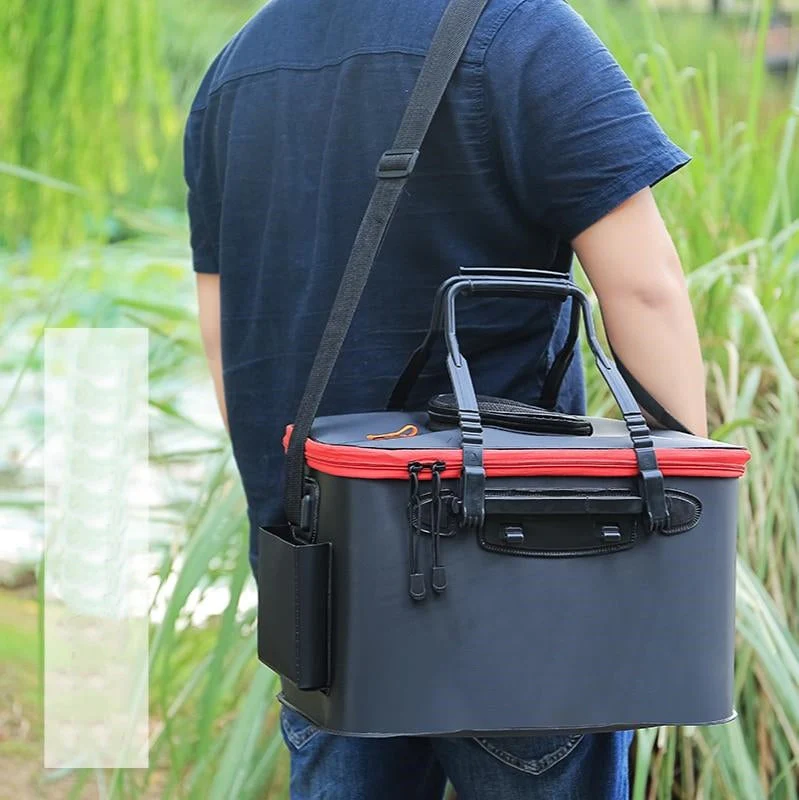 Portable Foldable Fishing Water Container - Image 2