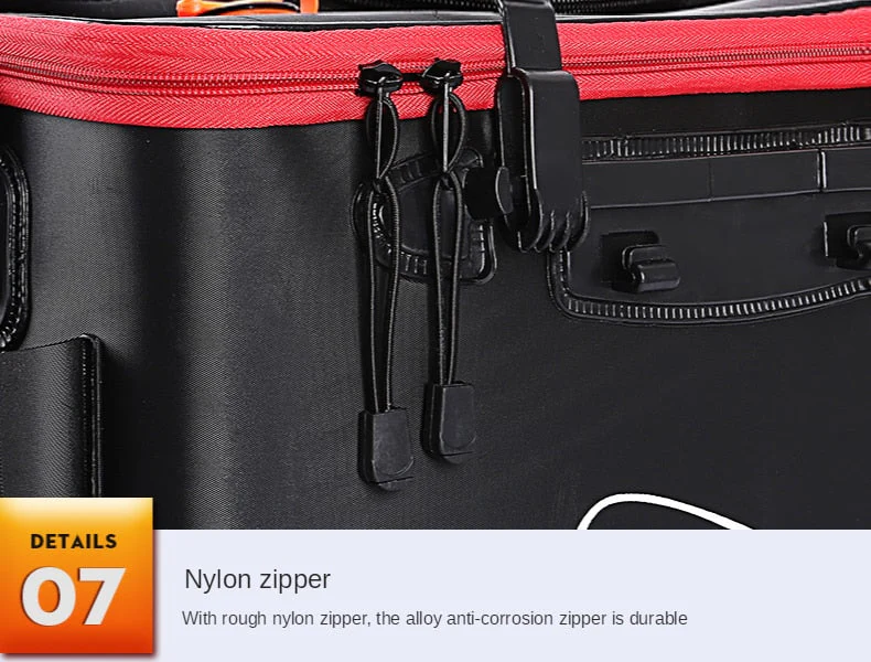 Portable Foldable Fishing Water Container - Image 9