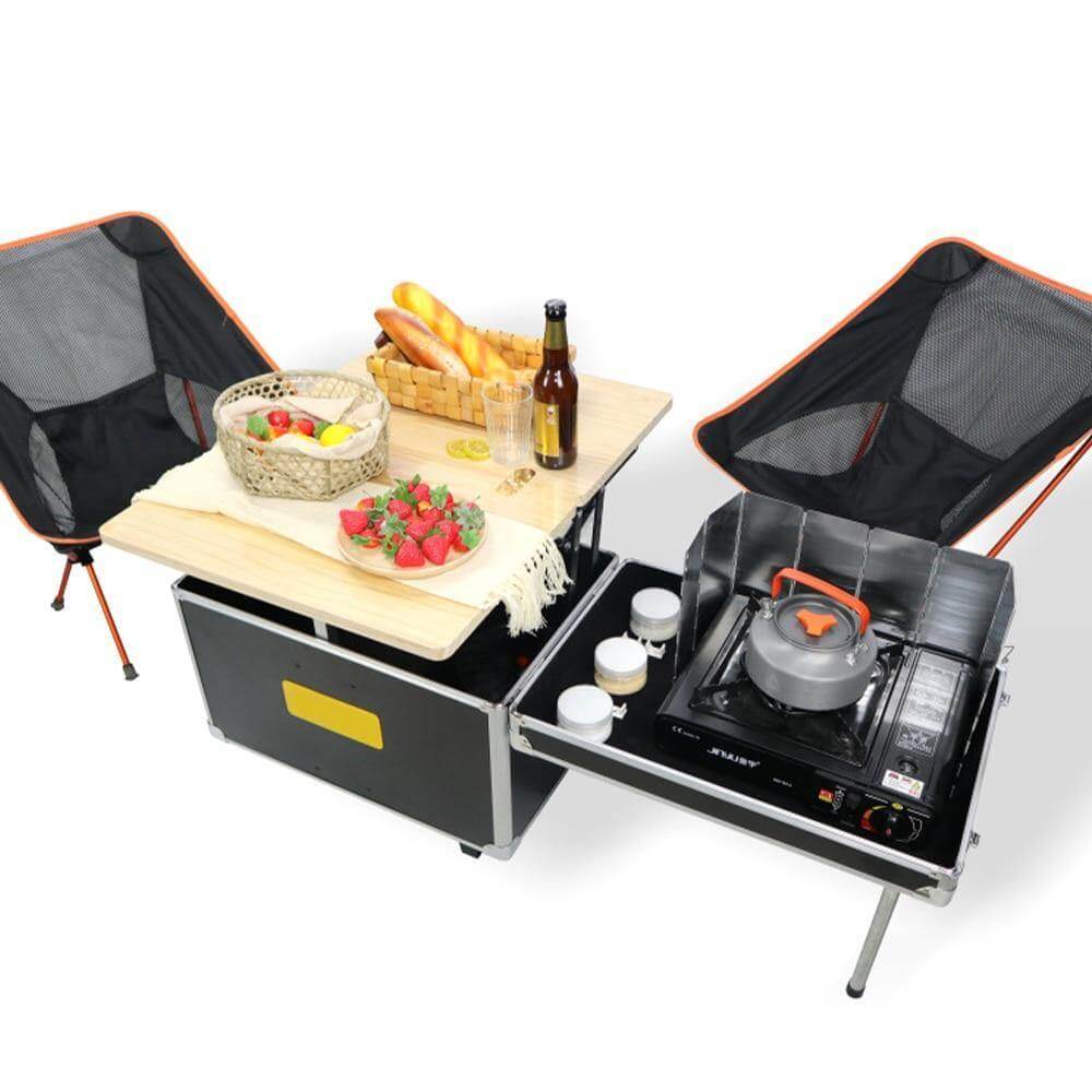 Portable Foldable Outdoor Camping Cooking Kitchen Table - Image 5
