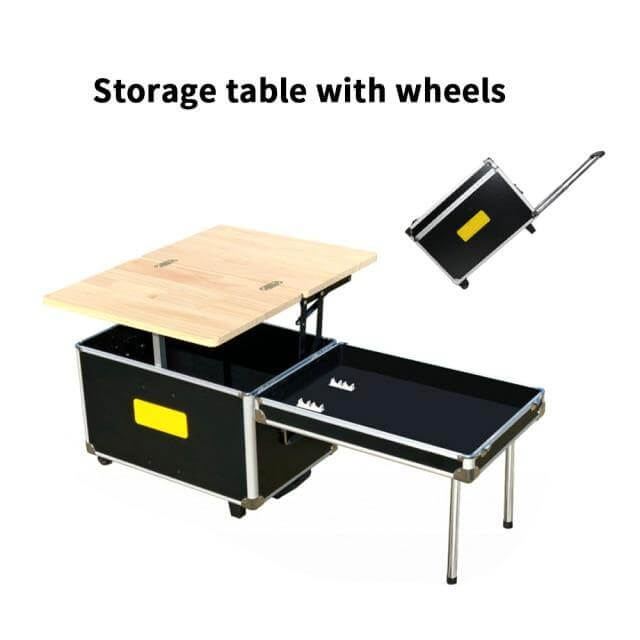 Portable Foldable Outdoor Camping Cooking Kitchen Table - Image 6