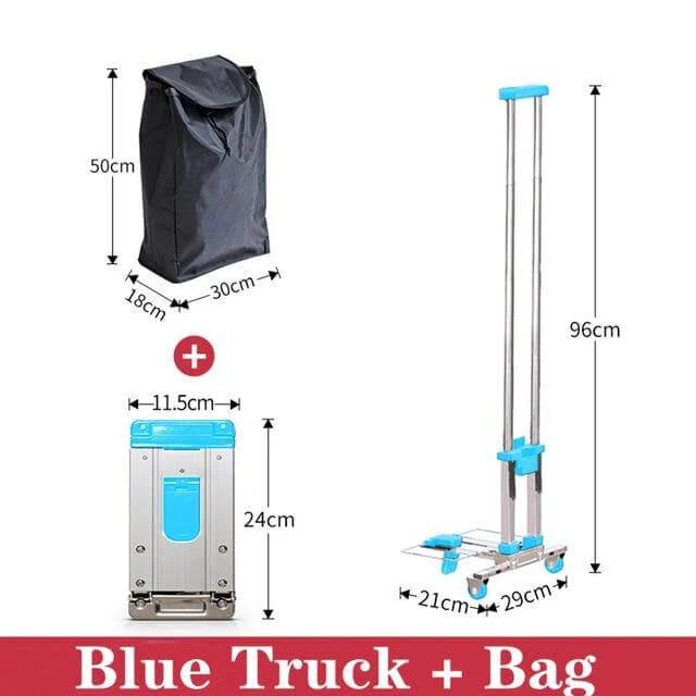 Portable Foldable Push Hand Cart - Image 22