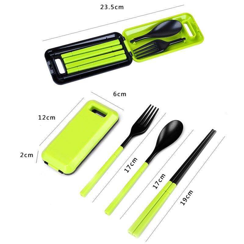 Portable Folding Travel Dinnerware Set - Image 11