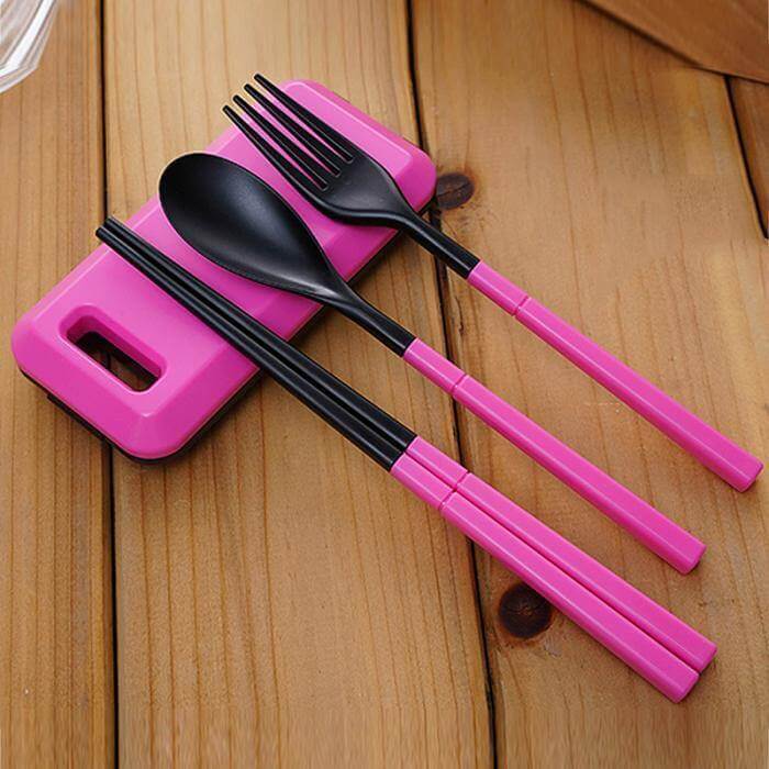 Portable Folding Travel Dinnerware Set - Image 6