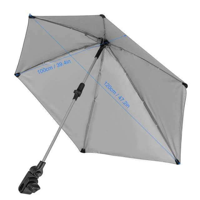 Portable Folding Umbrella with Universal Clamp - Image 8