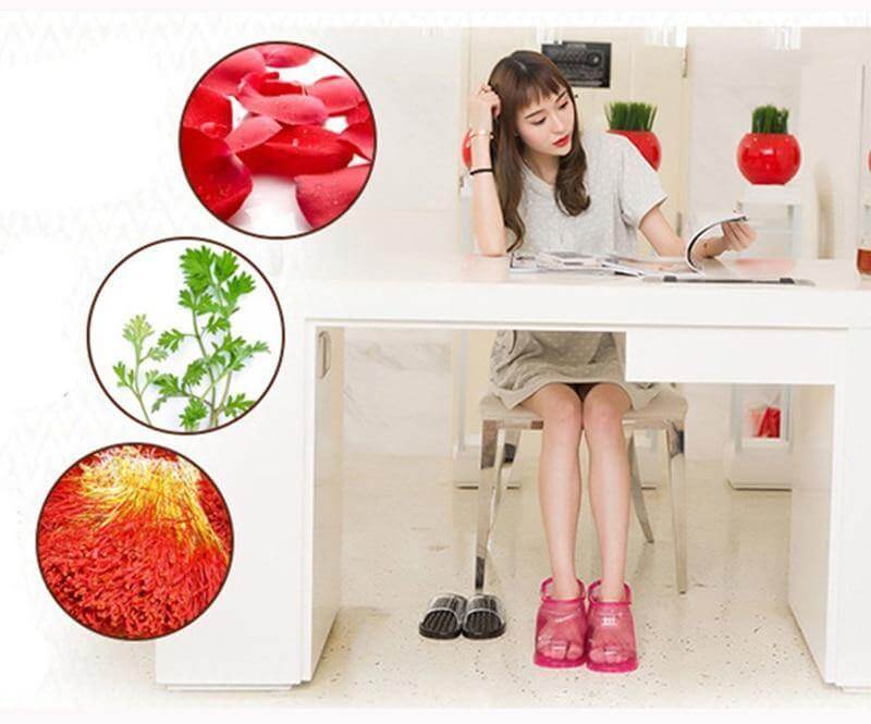 Portable Foot Bath Massage Shoes - Image 2