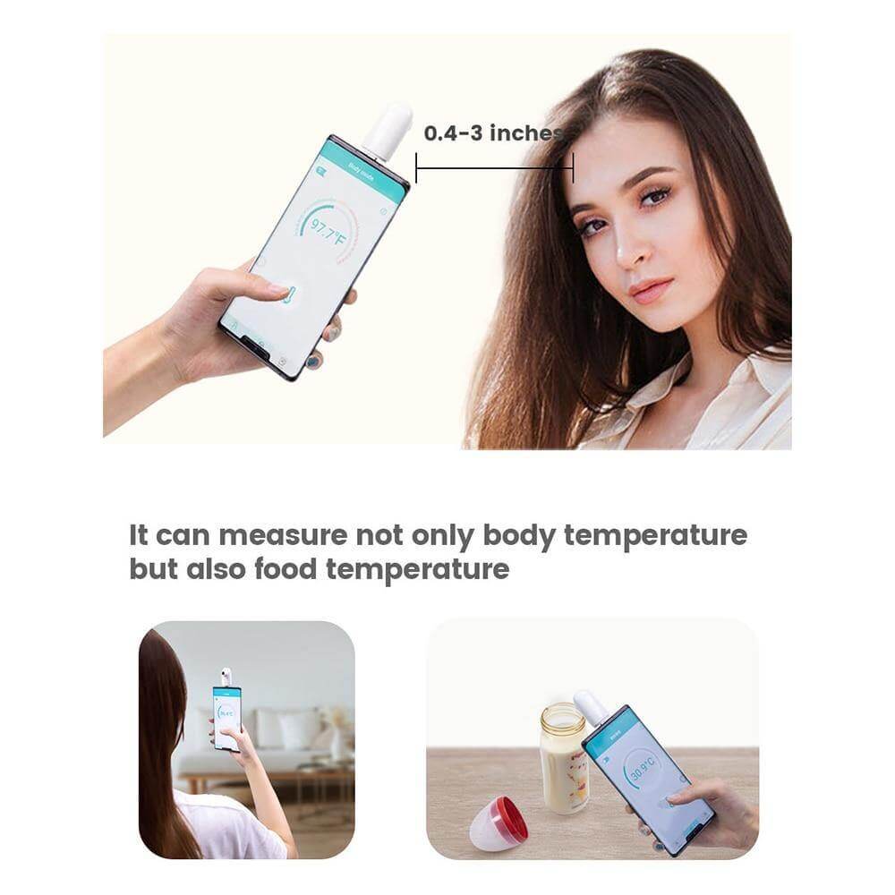 Portable Forehead Phone Thermometer - Image 3