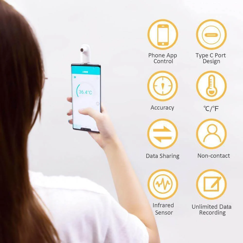 Portable Forehead Phone Thermometer - Image 6