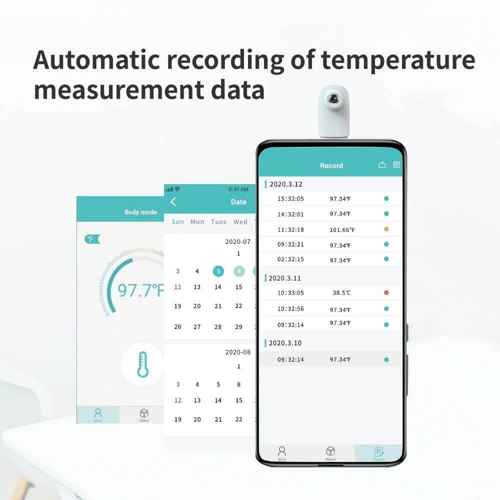 Portable Forehead Phone Thermometer - Image 8