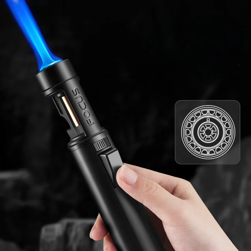 Portable Handheld Windproof Butane Torch Lighter - Image 2
