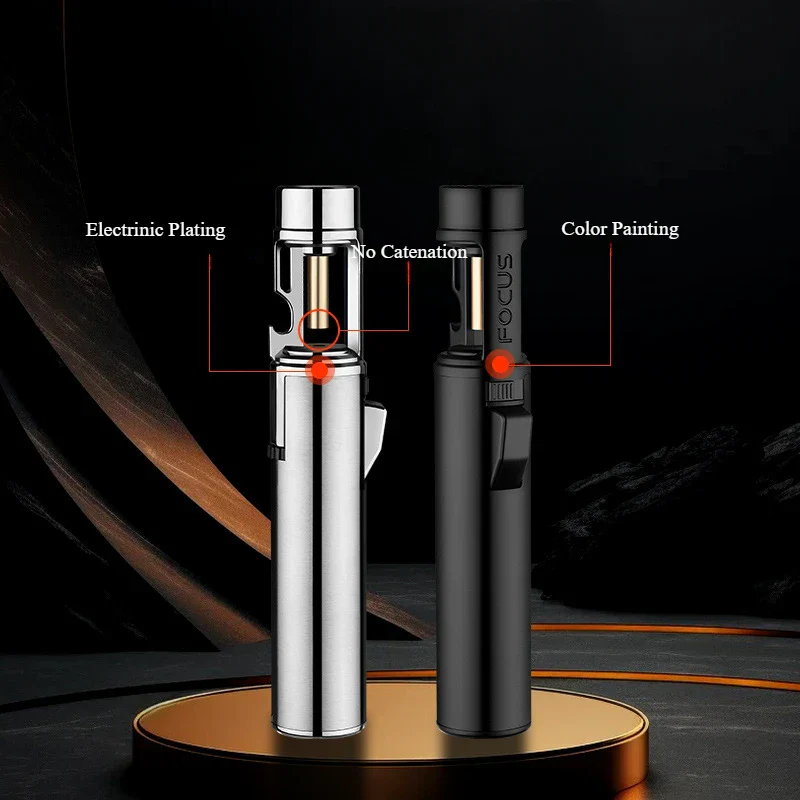 Portable Handheld Windproof Butane Torch Lighter - Image 5