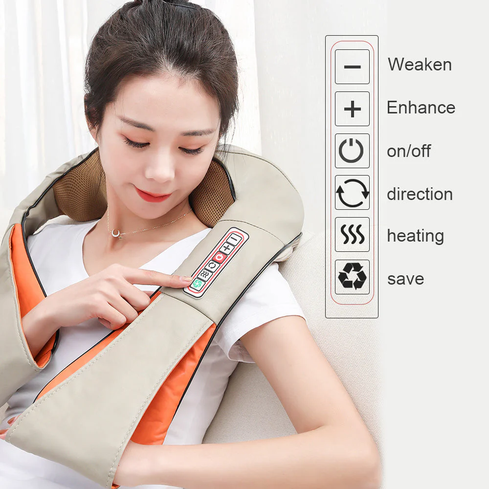 Portable Heated Neck Back Massager - Image 7