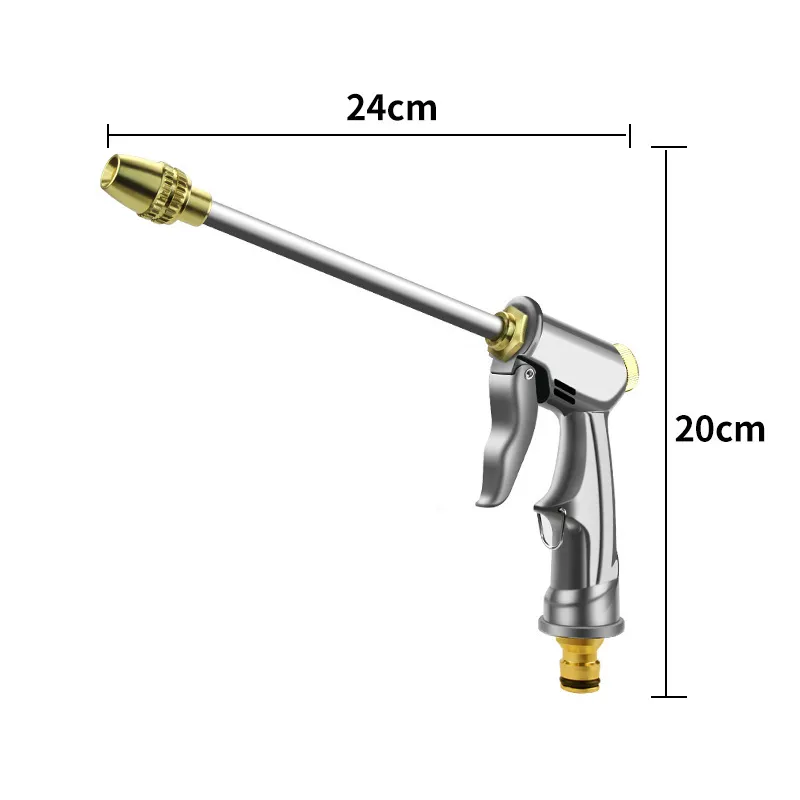 Portable High-Pressure Easy Cleaning Adjustable Water Gun - Image 6