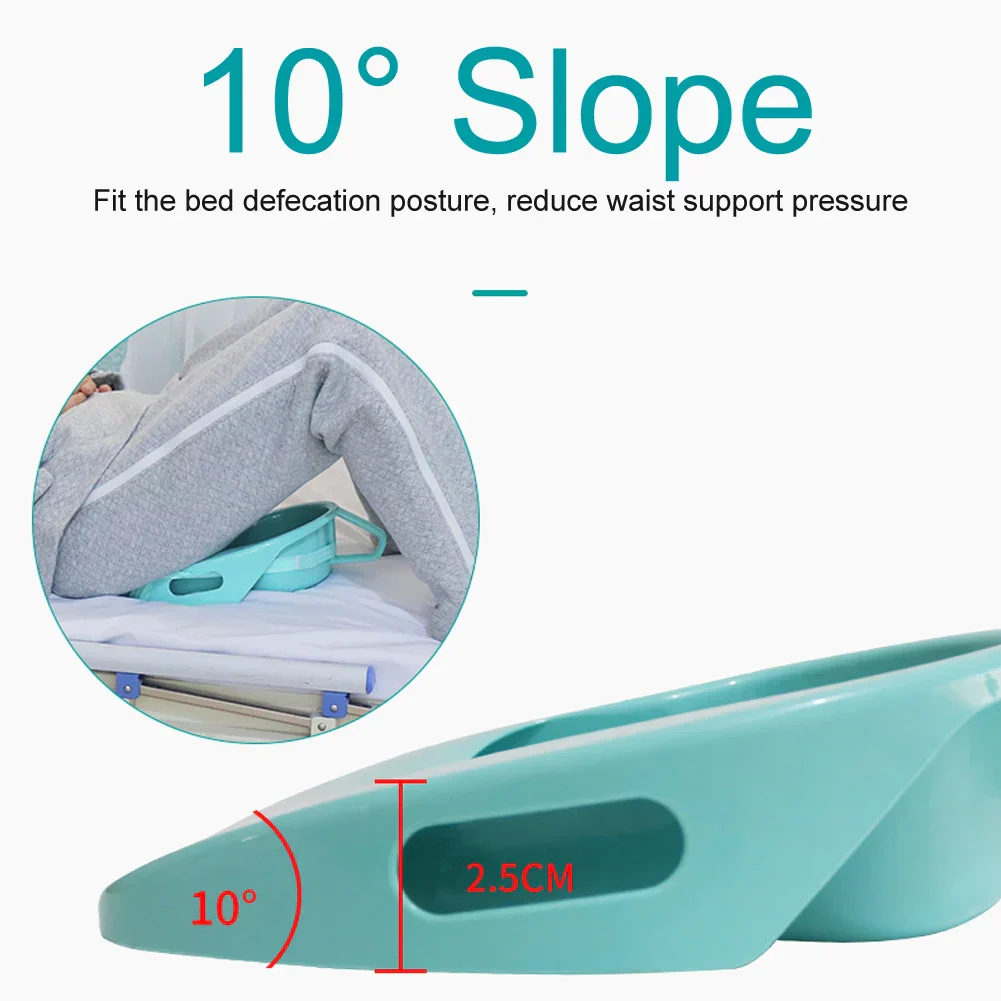 Portable Household Easy-Cleaning Elderly Bed Toilet - Image 7