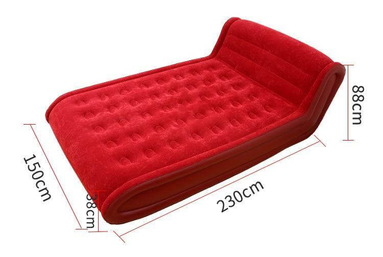 Portable Inflatable Double Air Bed Mattress - Image 11