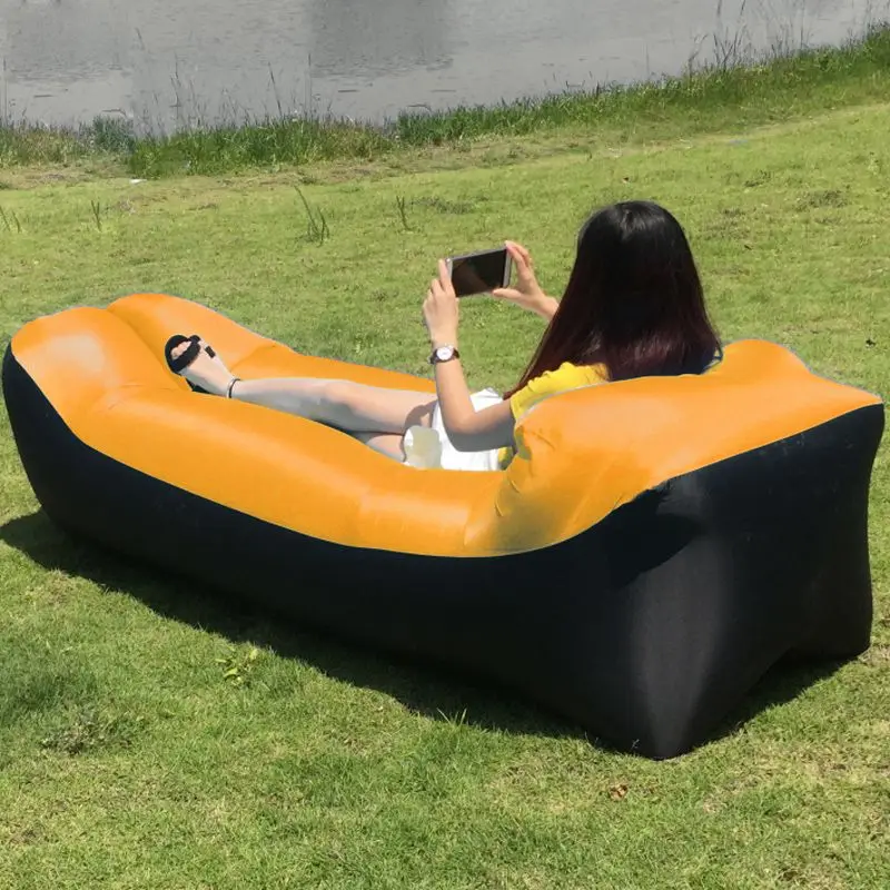Portable Inflatable Outdoor Air Sofa Bed Lounger - Image 5