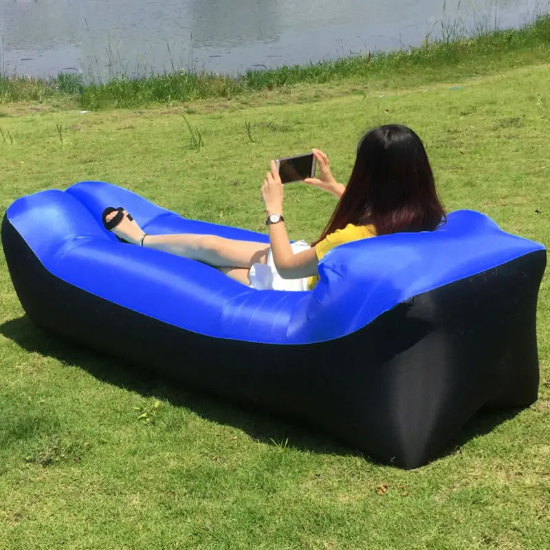 Portable Inflatable Outdoor Air Sofa Bed Lounger - Image 6