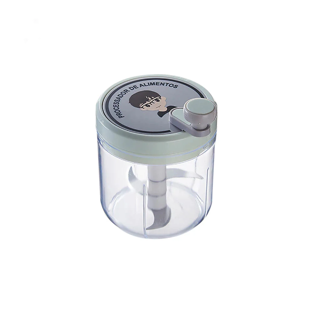 Portable Manual Fast Garlic Vegetable Chopper - Image 11