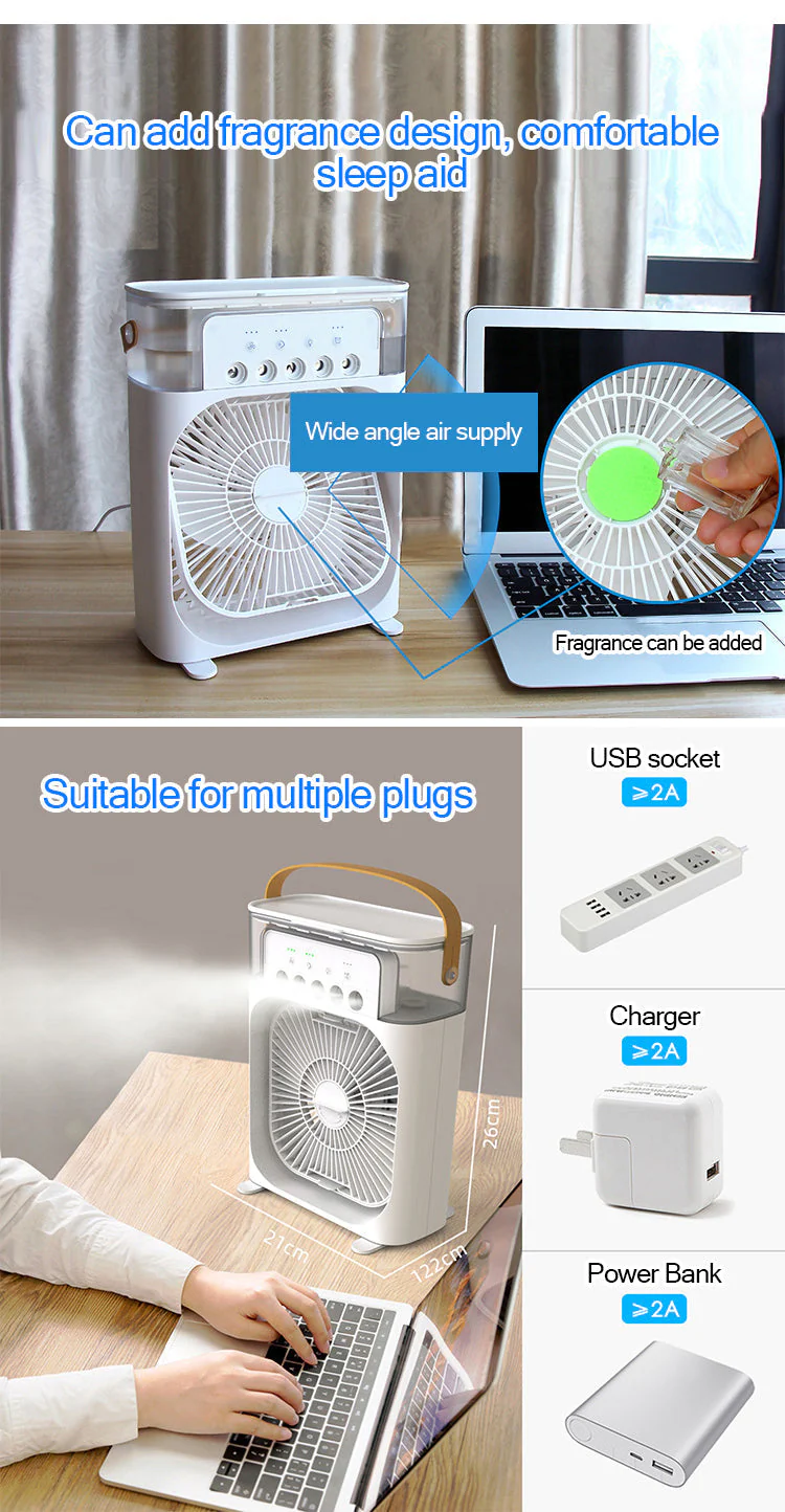 Portable Mini Air Cooling Fan - Image 14